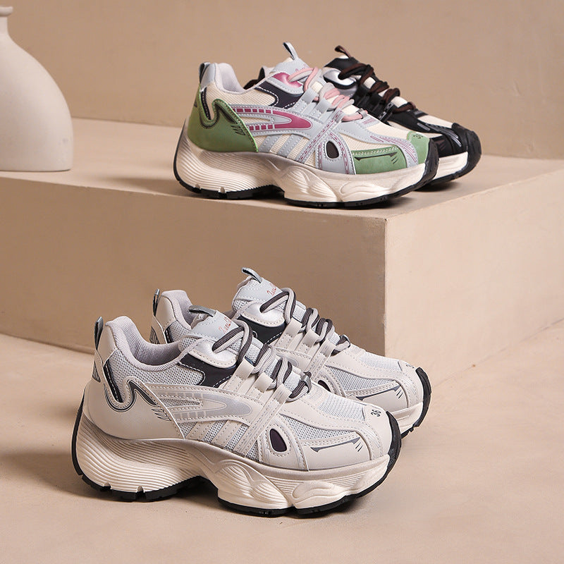 Damen Laufschuhe Atmungsaktives Obermaterial Dämpfend Schwarz Eveloria - Eveloria