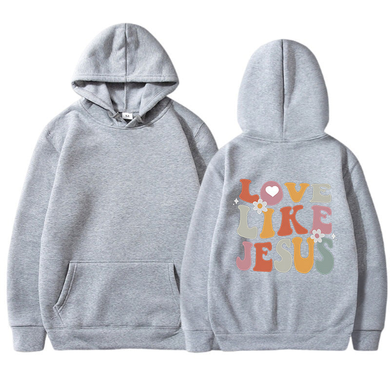 Damen Hoodie Mit Aufdruck Bequem