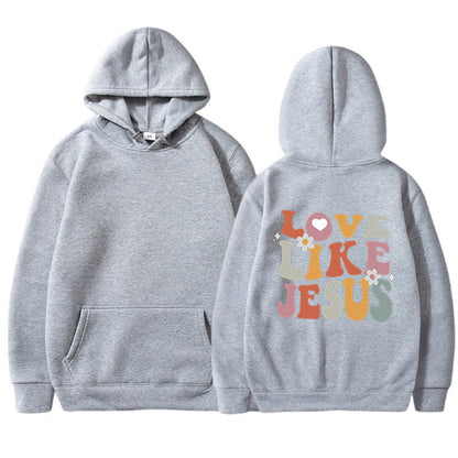 Damen Hoodie Mit Aufdruck Bequem