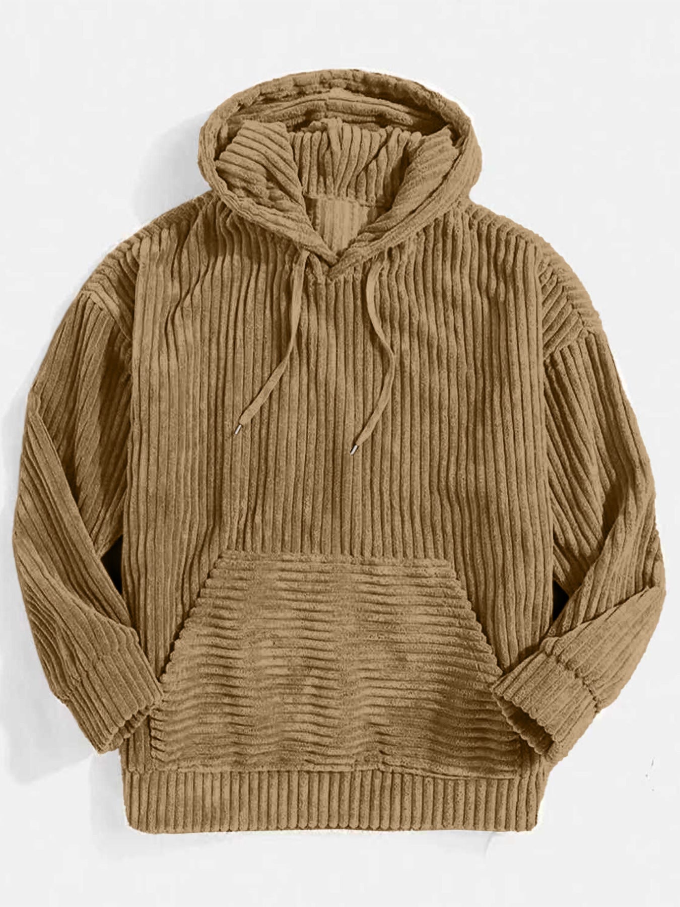 Damen Kapuzenpullover Rippdesign Modern Eveloria