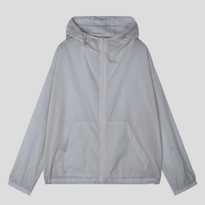 Damen Regenjacke Leicht Wasserdicht mit Taschen Eveloria