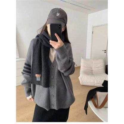 Damen Strickjacke Eveloria Warm