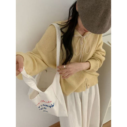 Damen Cardigan mit Kordelzug und Knöpfen