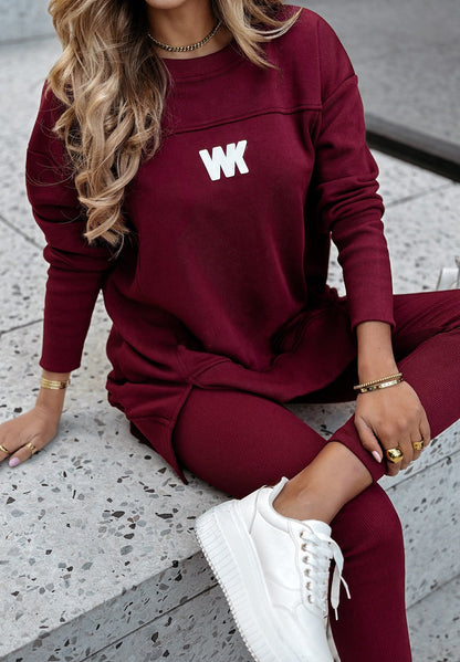 Damen Lounge-Set Atmungsaktives Material Eveloria