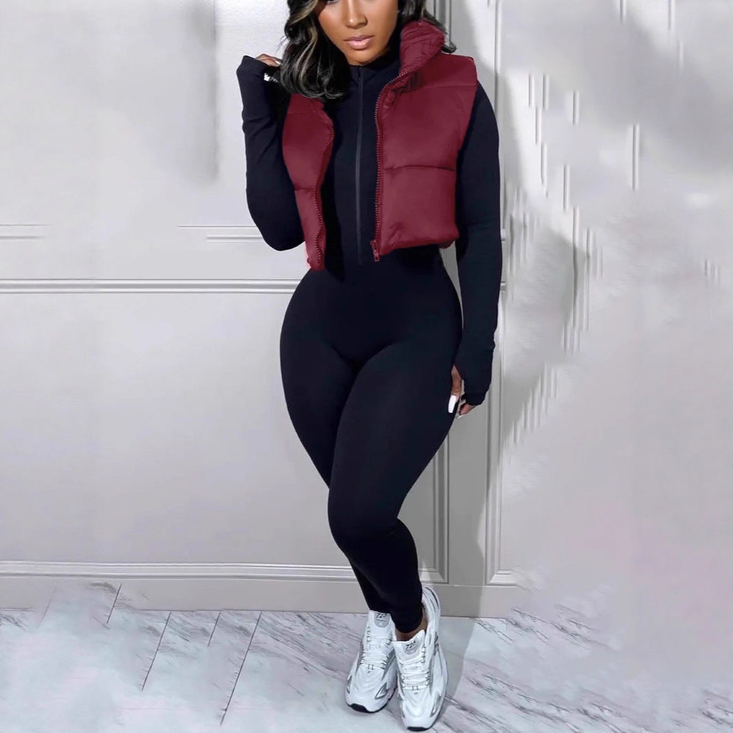 Damen Weste Leo-Design Eveloria