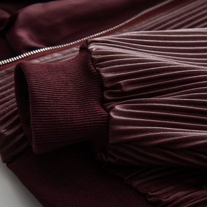 Damen Übergangsjacke Rippstruktur Praktische Taschen Eveloria