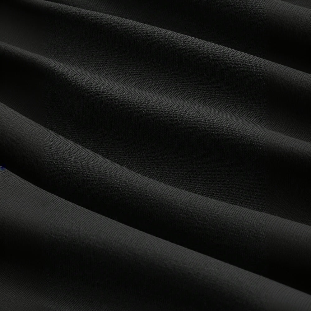 Damen Halterkleid Figurformend Drapierung Rückenschnürdesign