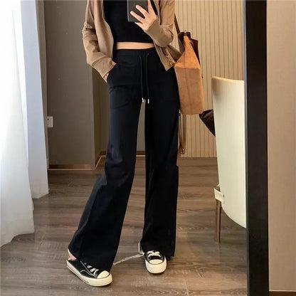 Damen Loungehose Weite Bein Eveloria