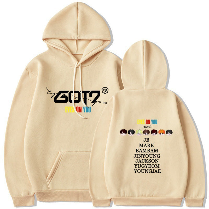 Damen Kapuzensweater GOT7 Design Bequem