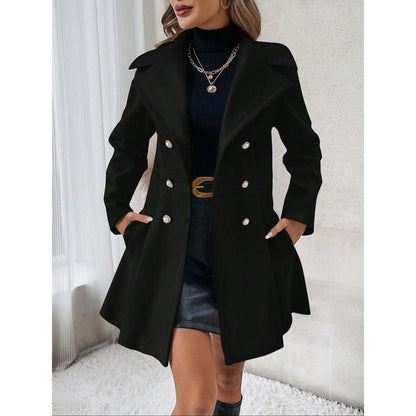Damen Trenchcoat Tailliert Eveloria