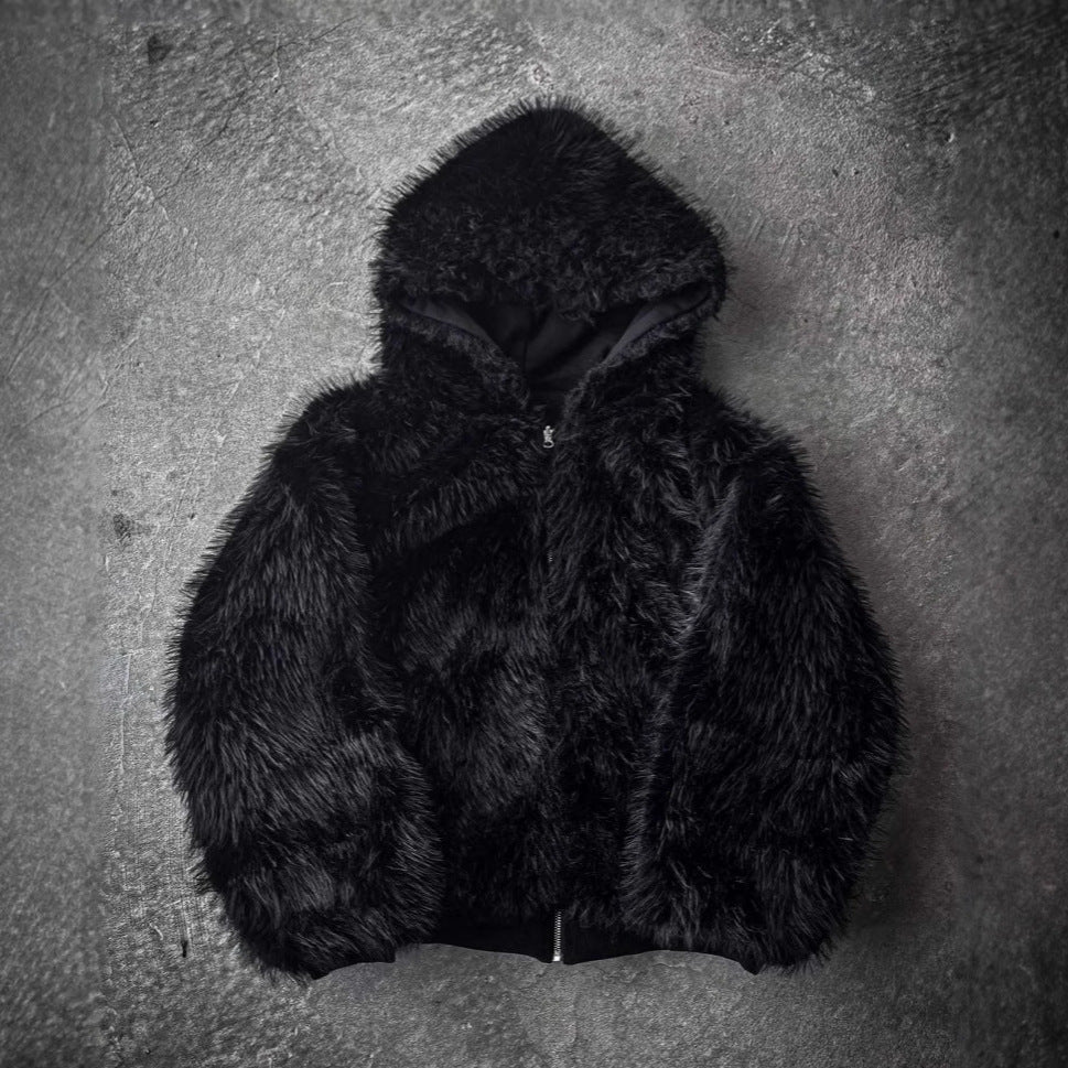 Damen Kapuzenjacke Weich Warm Eveloria