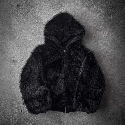 Damen Kapuzenjacke Weich Warm Eveloria