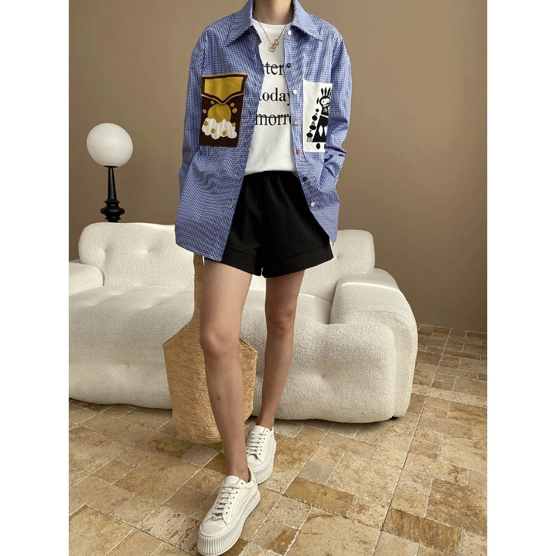 Damen Blousonjacke Übergangsjacke Reißverschluss Eveloria