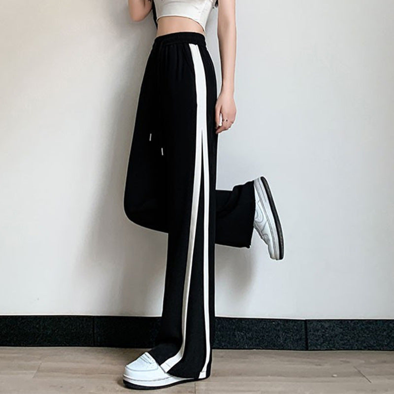 Damen Sporthose mit Seitenstreifen Bequem Eveloria