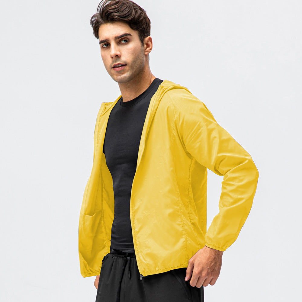 Herren Laufjacke Atmungsaktiv Reflektierend Leicht Eveloria
