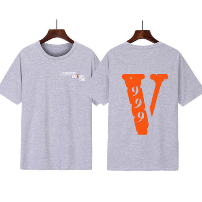 Damen T-Shirt mit originellem Schriftzug und kreativem Design Eveloria