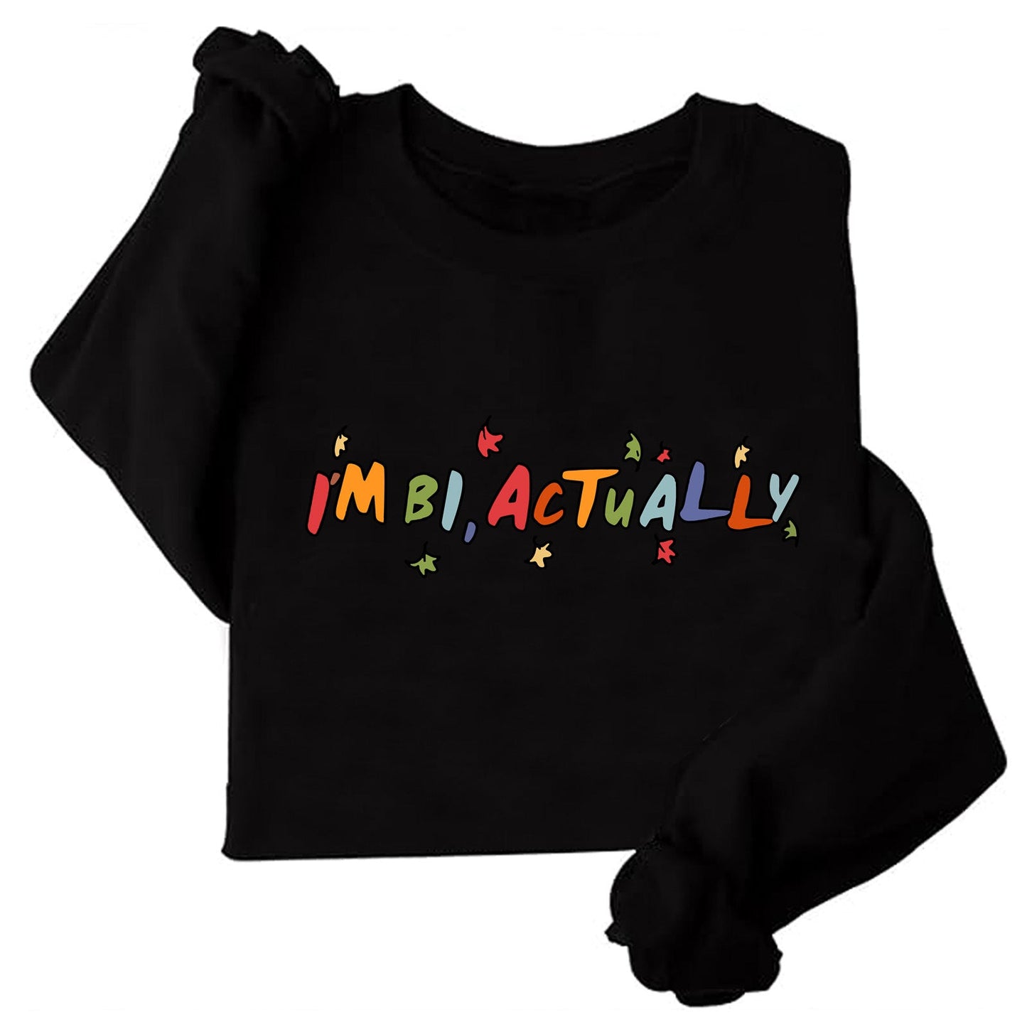 Damen Pullover Kreativer Druck Lässiger Schnitt Eveloria