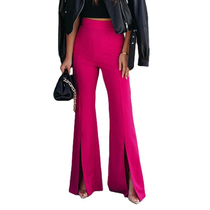 Damen Palazzo-Hose mit seitlichem Schlitz Eveloria