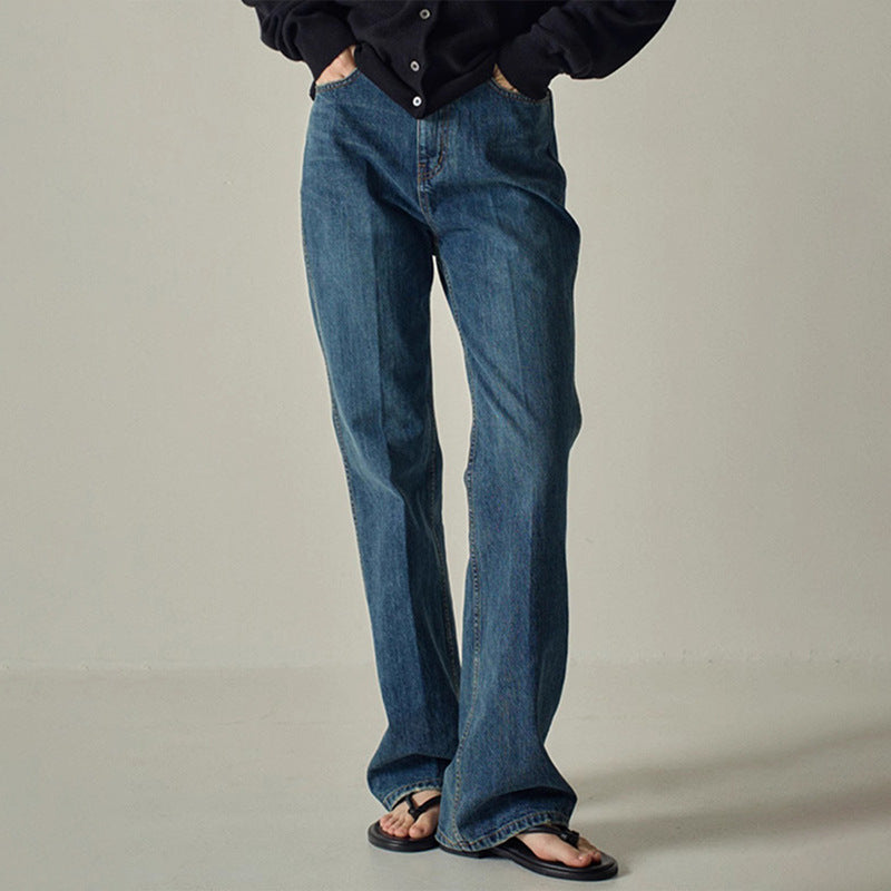 Damen Flare Jeans Eveloria - Eveloria