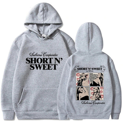 Damen Kapuzenpullover mit Comic-Design Lässiger Schnitt Eveloria