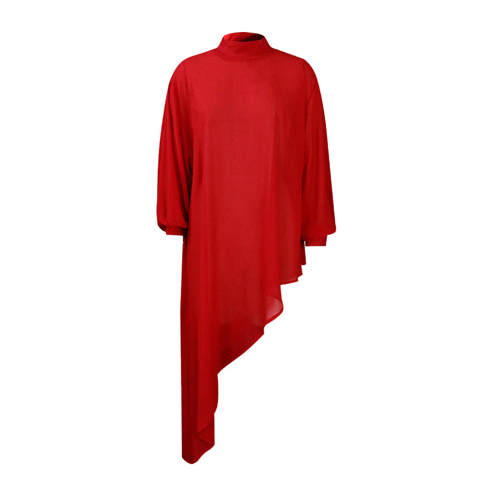 Damen Asymmetrisches Kleid Elegantes Design Eveloria