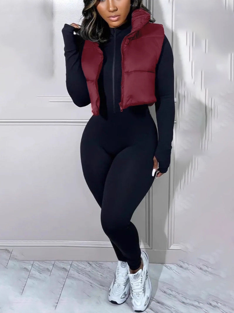 Damen Weste Leo-Design Eveloria