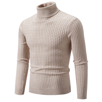 Herren Rollkragenpullover Strickqualität Eveloria