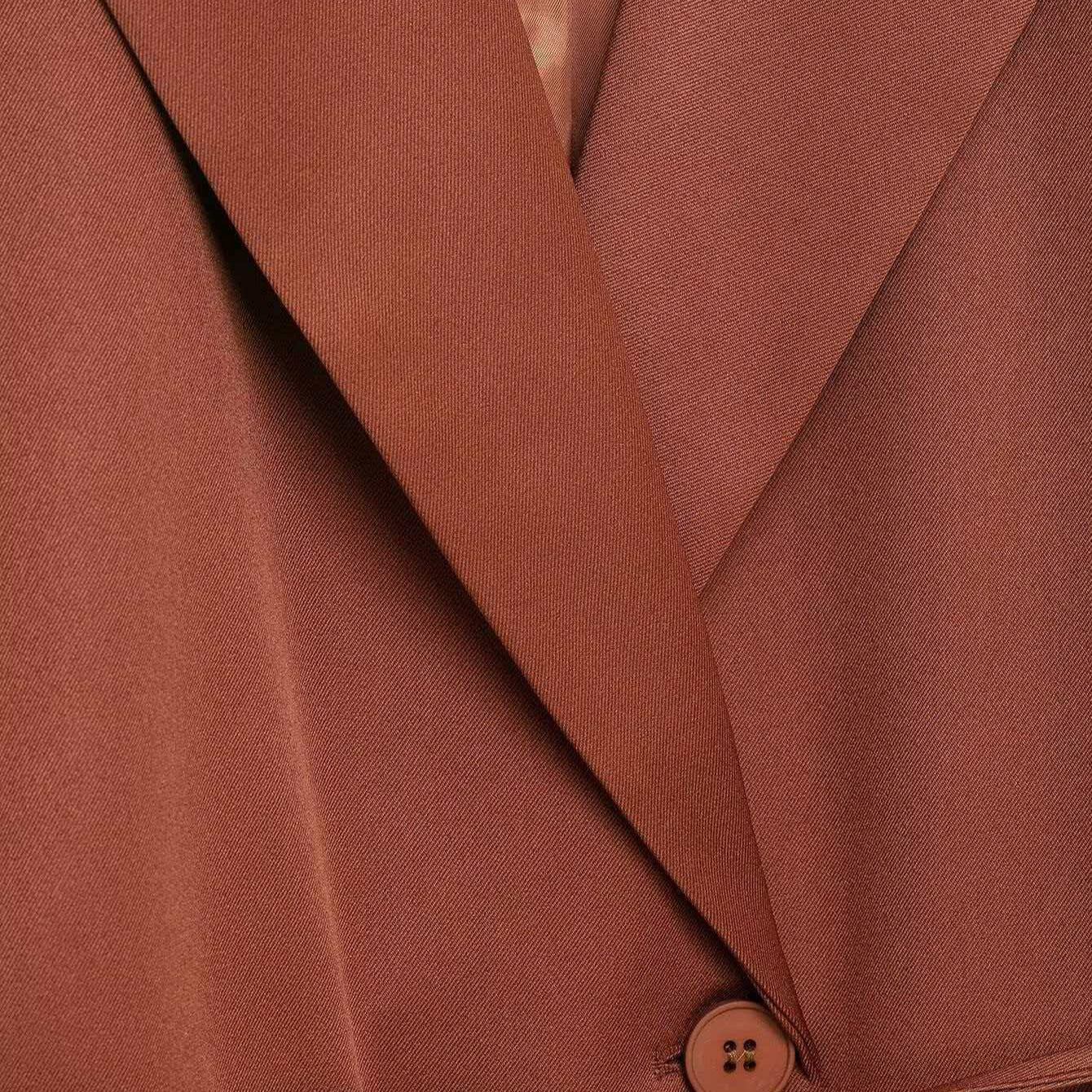 Damen Blazerjacke Tailliert Breite Ärmel Eveloria