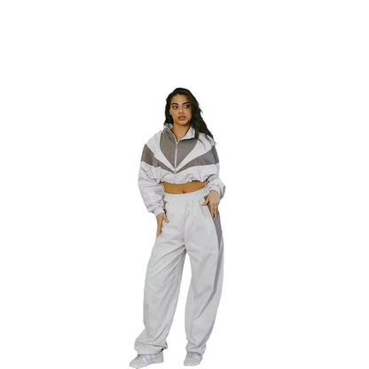 Damen Sportset Oberjacke und Hosen Komfortabel