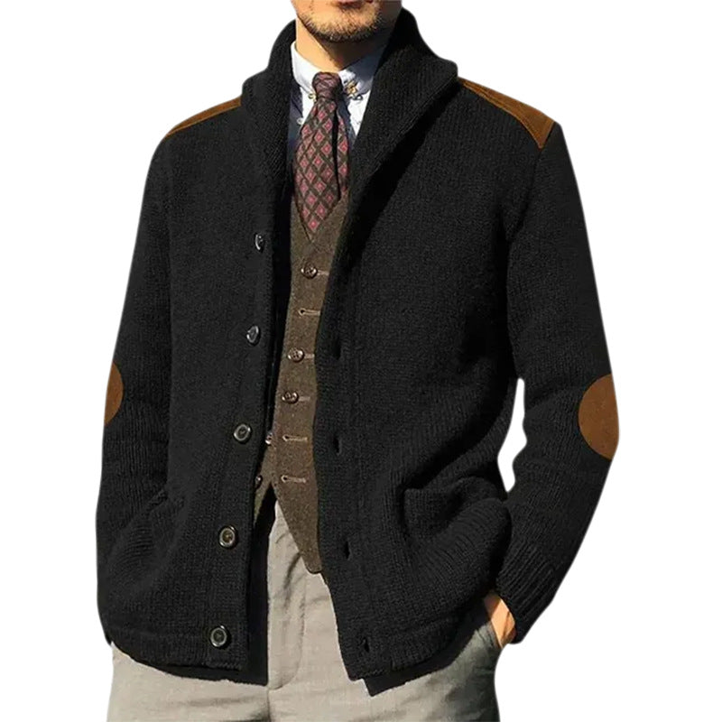 Herren Strickjacke Klassisch Bequem