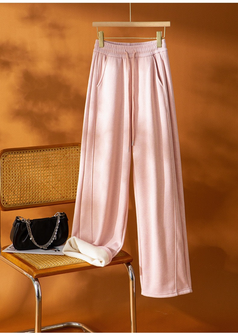 Damen Loungehose Weite Bequem Eveloria