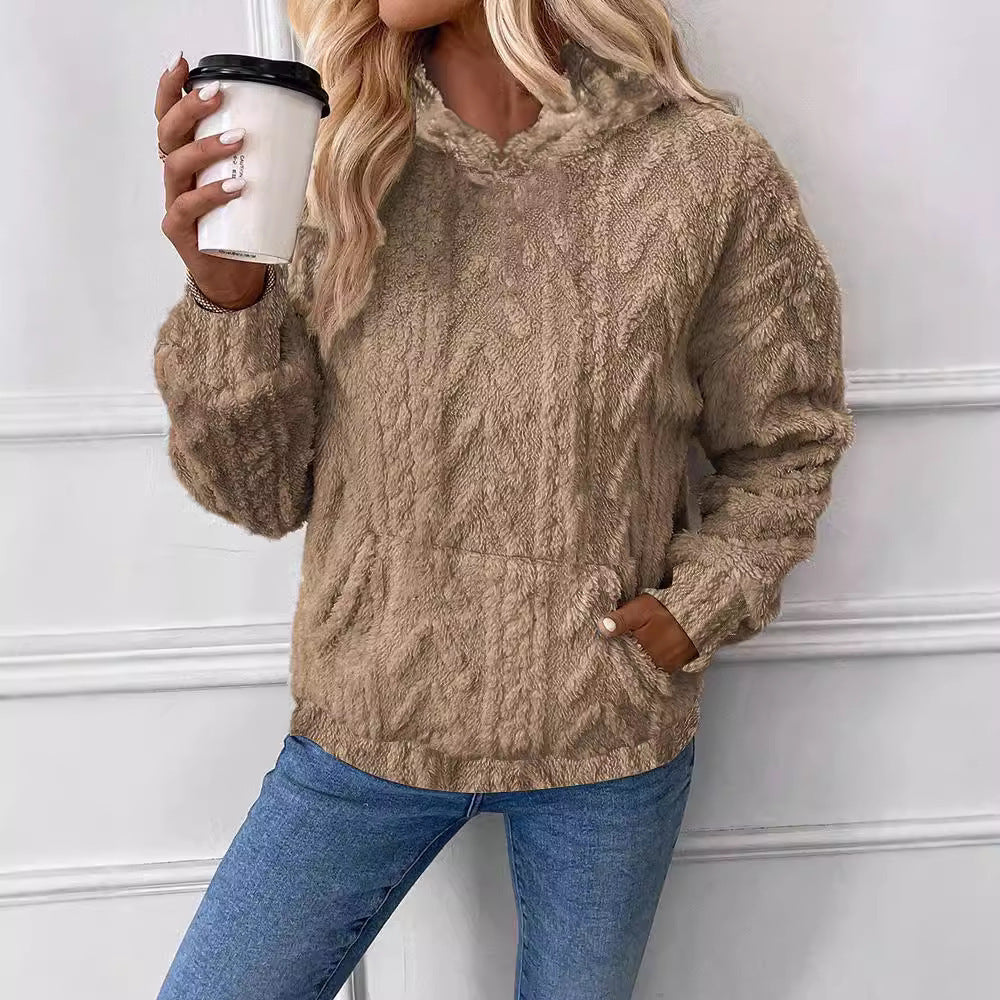 Eveloria Damen Hoodie Kuschelig Weich