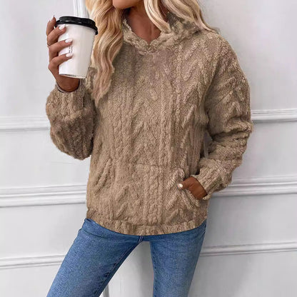 Eveloria Damen Hoodie Kuschelig Weich
