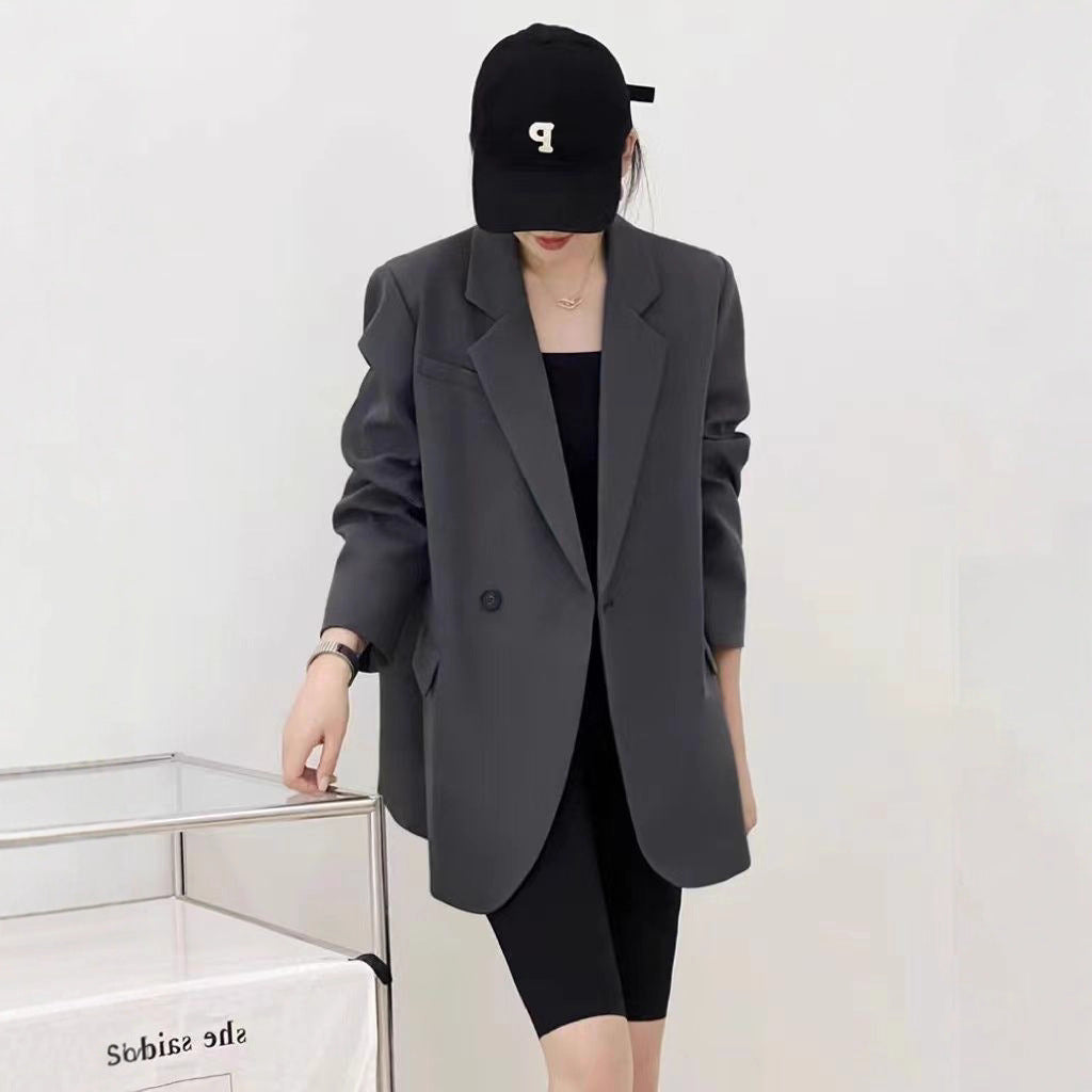 Damen Oversized Blazer Strukturiert Eveloria