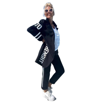 Damen Trenchcoat mit Streifen Weiß