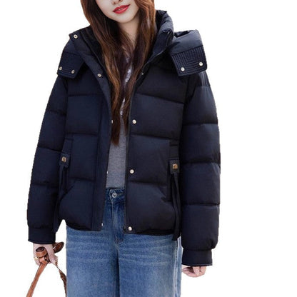 Damen Steppjacke Hochkragen Praktische Taschen Eveloria