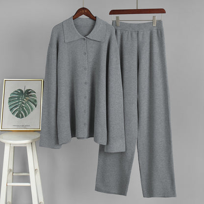 Damen Strickoberteil Rippmuster