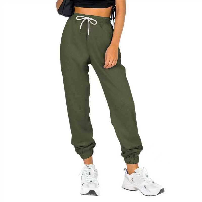 Damen Sweatpants Elastischer Bund Kordelzug Eveloria
