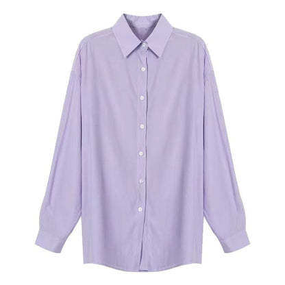 Damen Bluse Locker Geschnitten Eveloria
