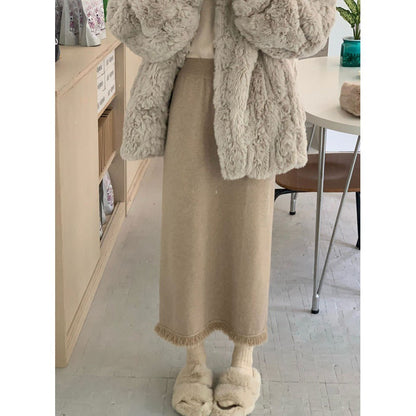 Damen Flauschige Hausschuhe Weiches Futter Eveloria