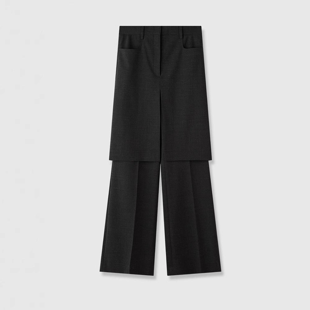 Damen Anzughose Elegant Weit Innovatives Design Eveloria