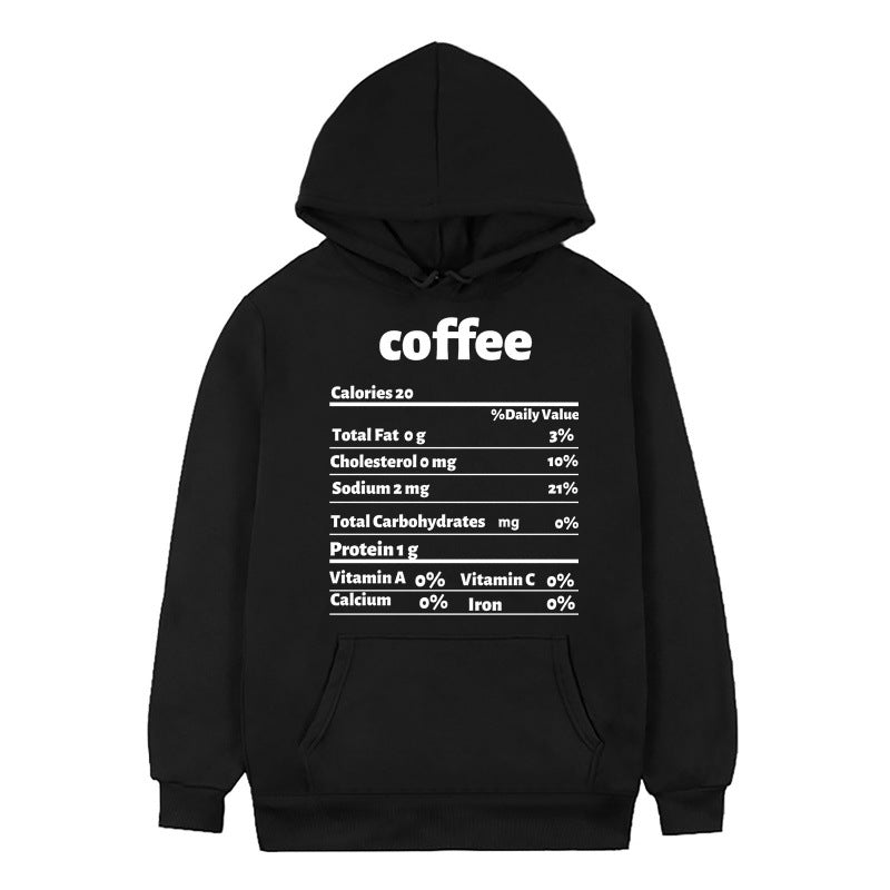 Damen Kapuzenpullover mit Nährwertdesign Eveloria