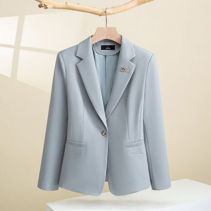 Damen Blazer Strukturiertes Design Schlank Eveloria