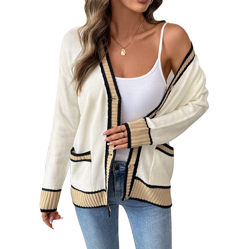 Damen Cardigan Lässig Eveloria