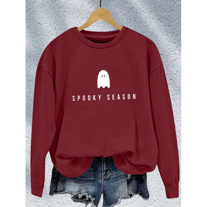 Damen Sweatshirt Weiches Innenfleece Gruselmotiv Eveloria