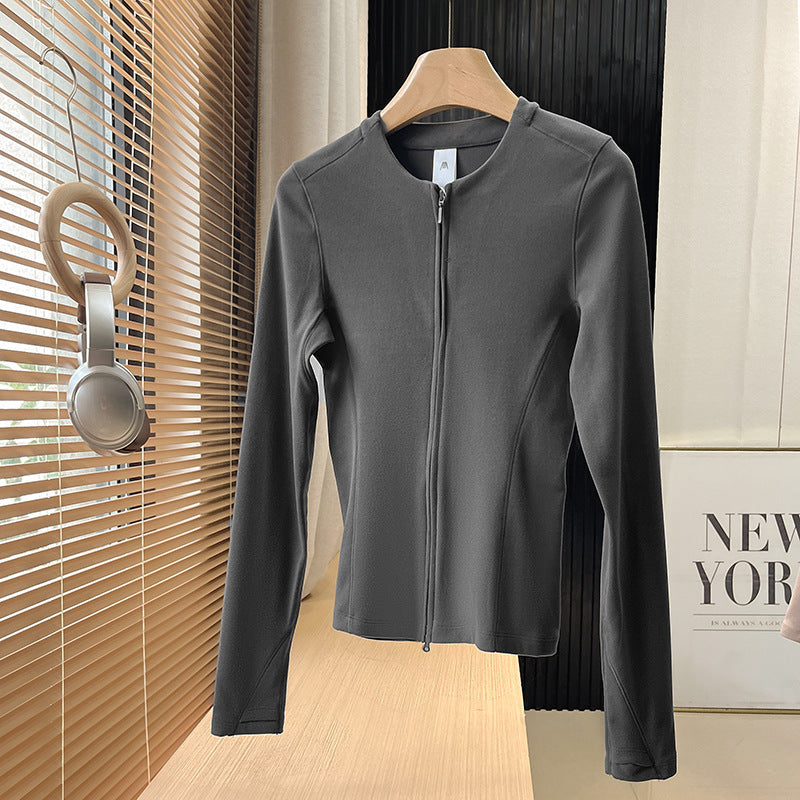 Damen Langarmjacke Leicht Atmungsaktives Material Eveloria