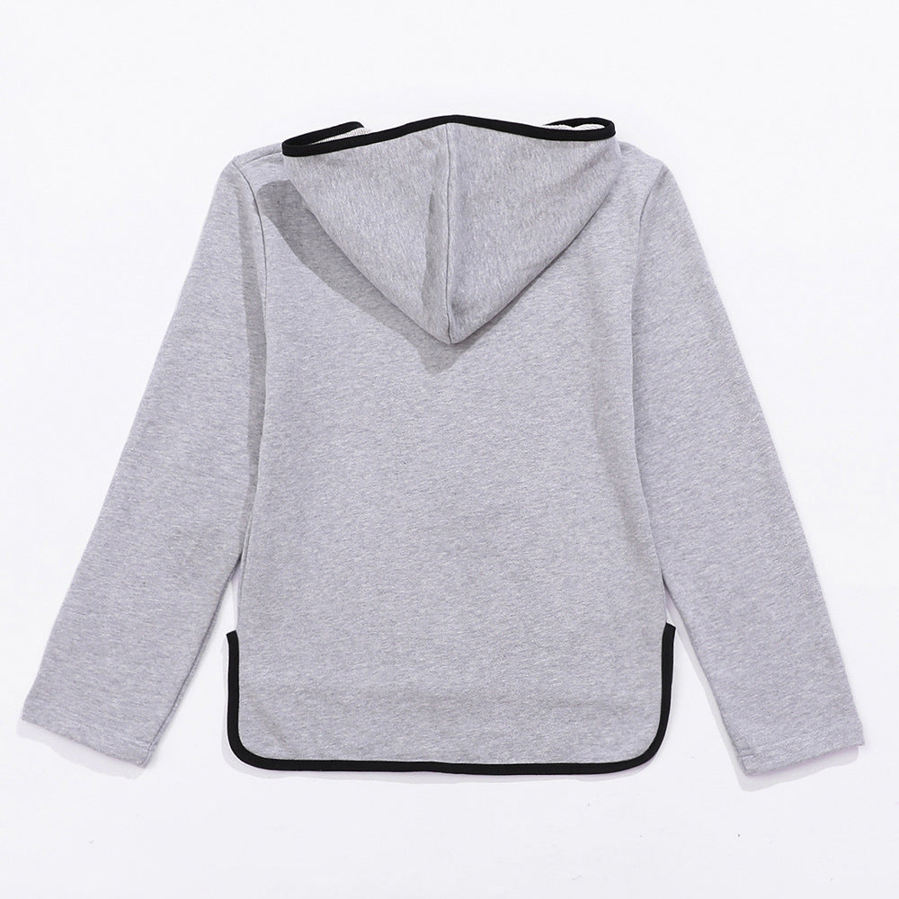 Damen Sportliche Zip-Hoodie-Jacke Eveloria