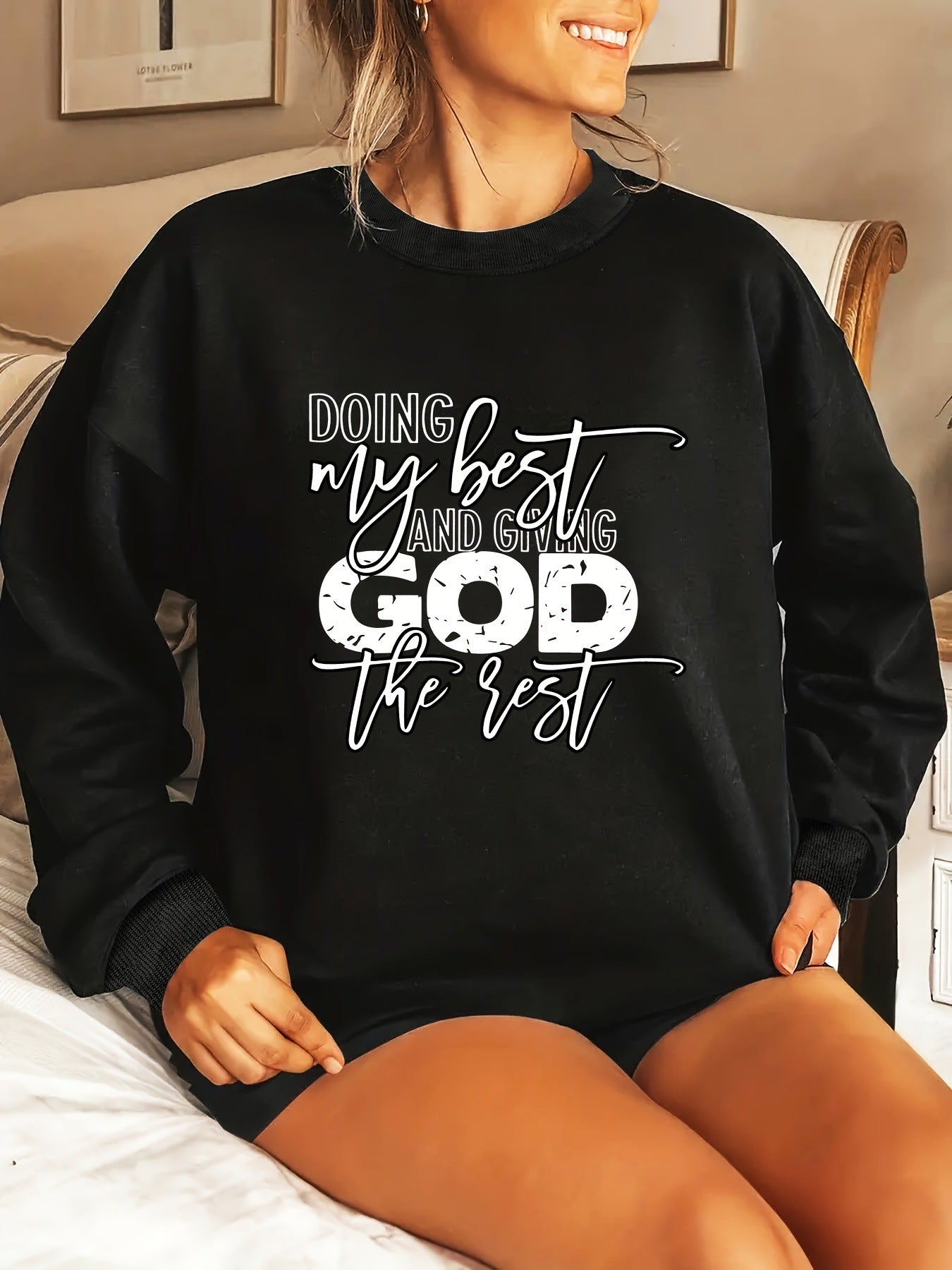 Damen Pullover Personalisierbar mit Motiv Eveloria
