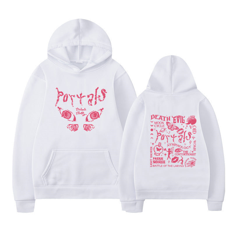 Damen Kapuzenpullover Bequem Kreatives Motiv Eveloria