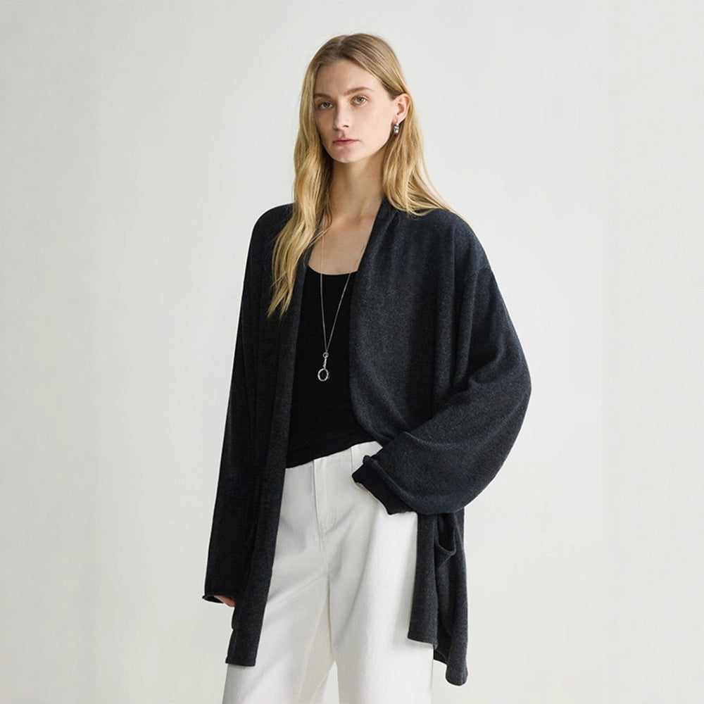 Damen Strickmantel Kuschelig Eveloria